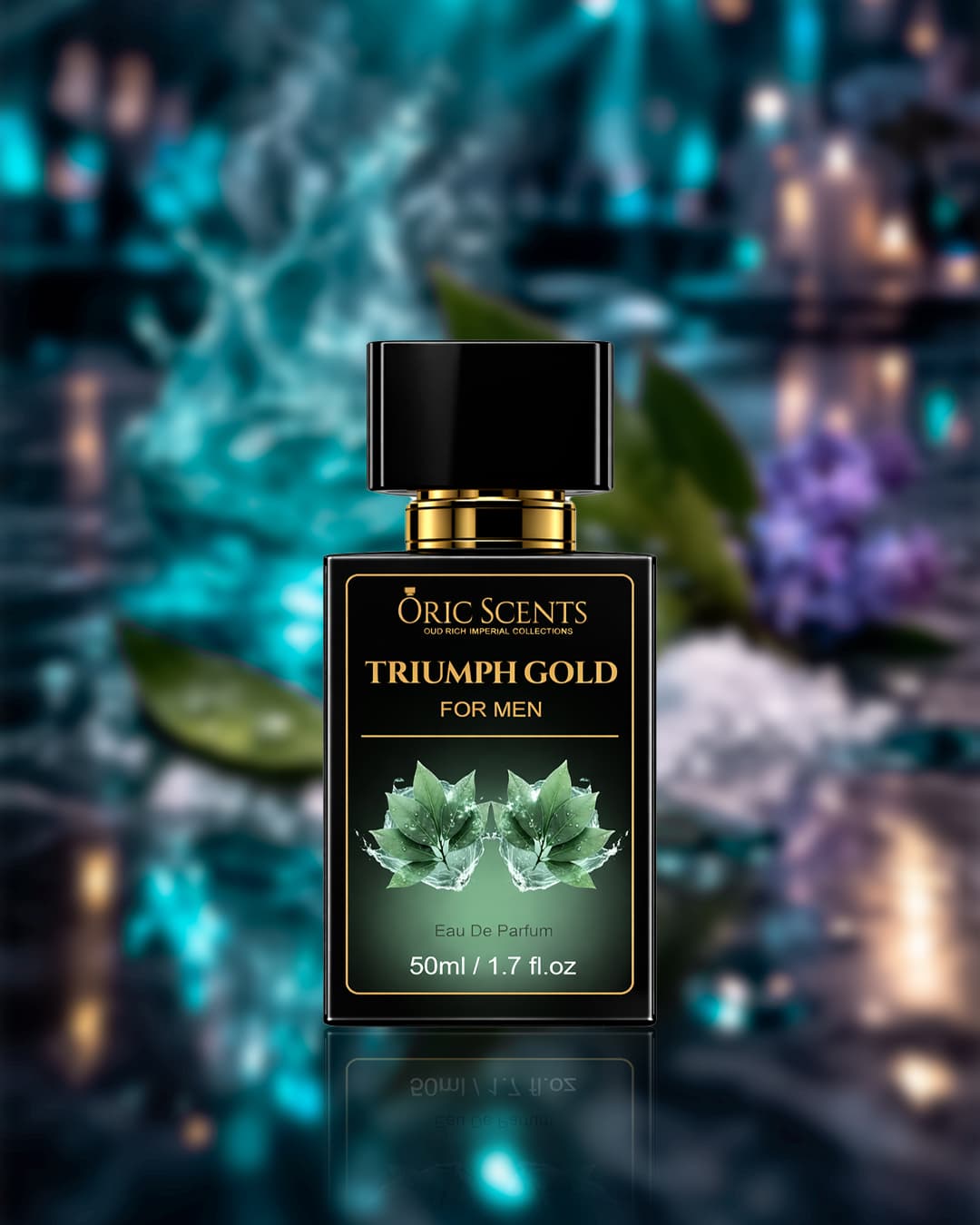 Triumph Gold Men's Perfume – Fresh & Victorious Scent (50ml EDP)